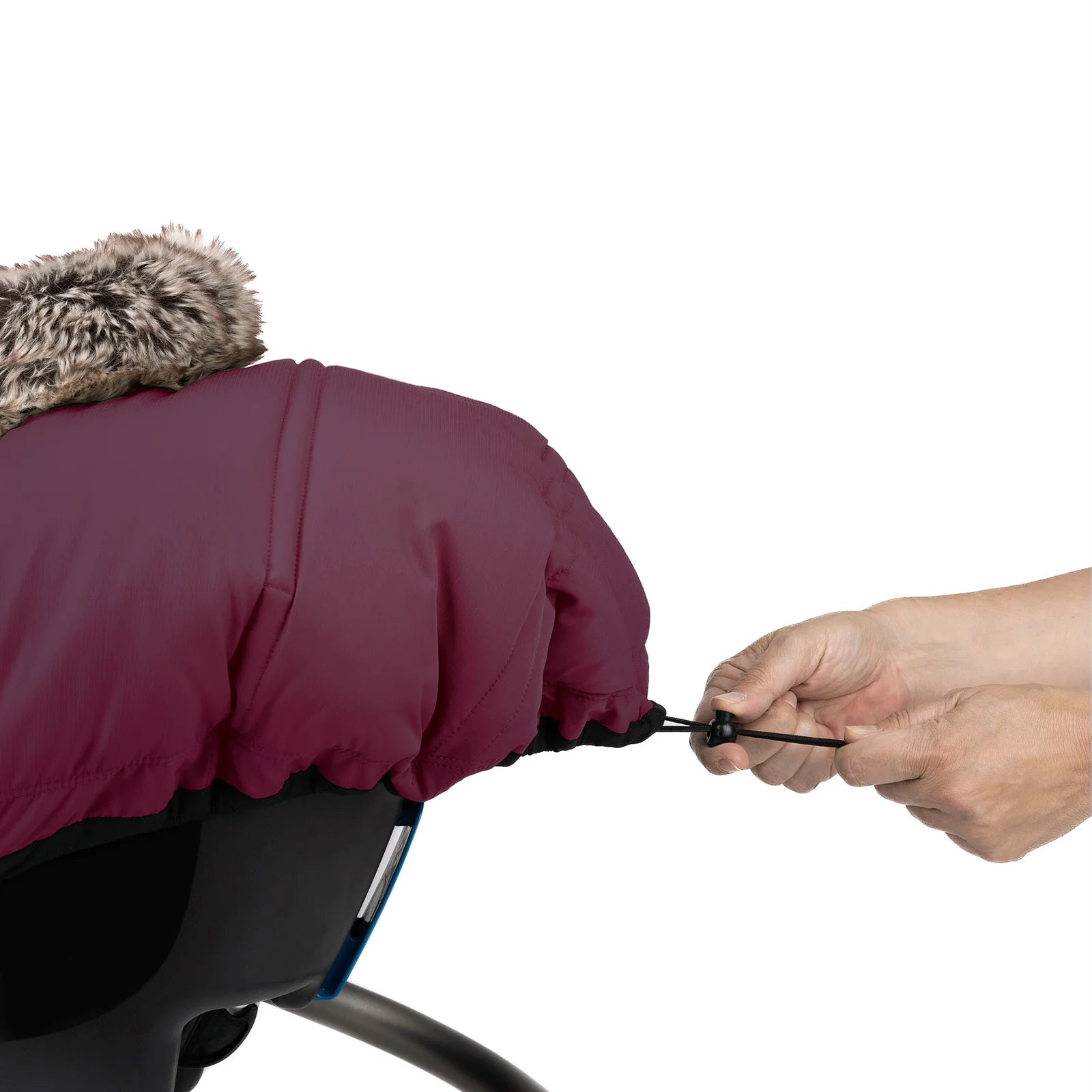 Housse hiver pour siège d'auto - Collection classique (-30°C à 5°C) - PRUNE - Institut MAIA