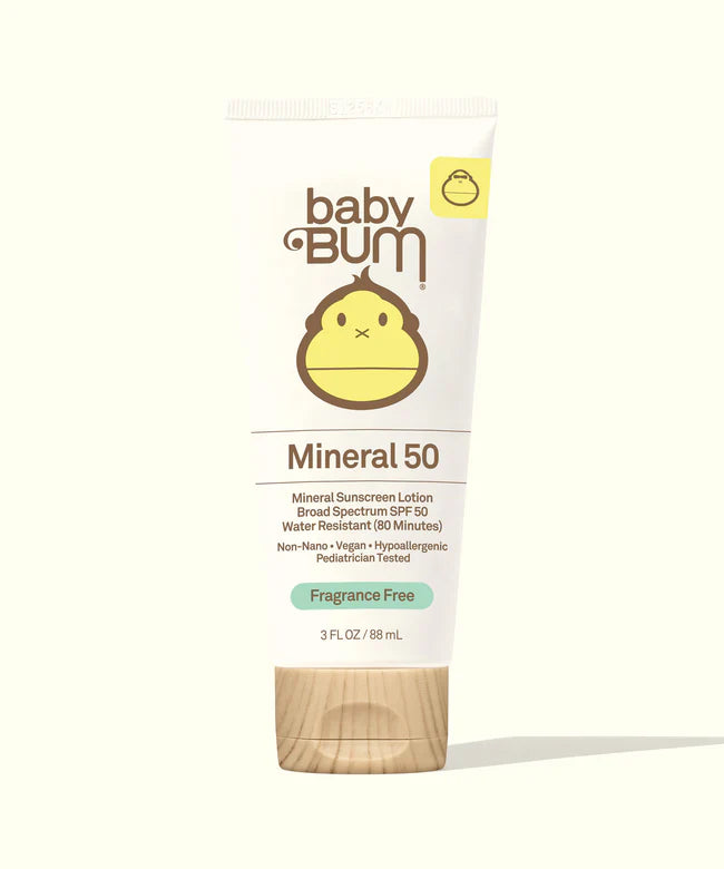 LOTION SOLAIRE BABY BUM MINERAL SOF 50 - Institut MAIA
