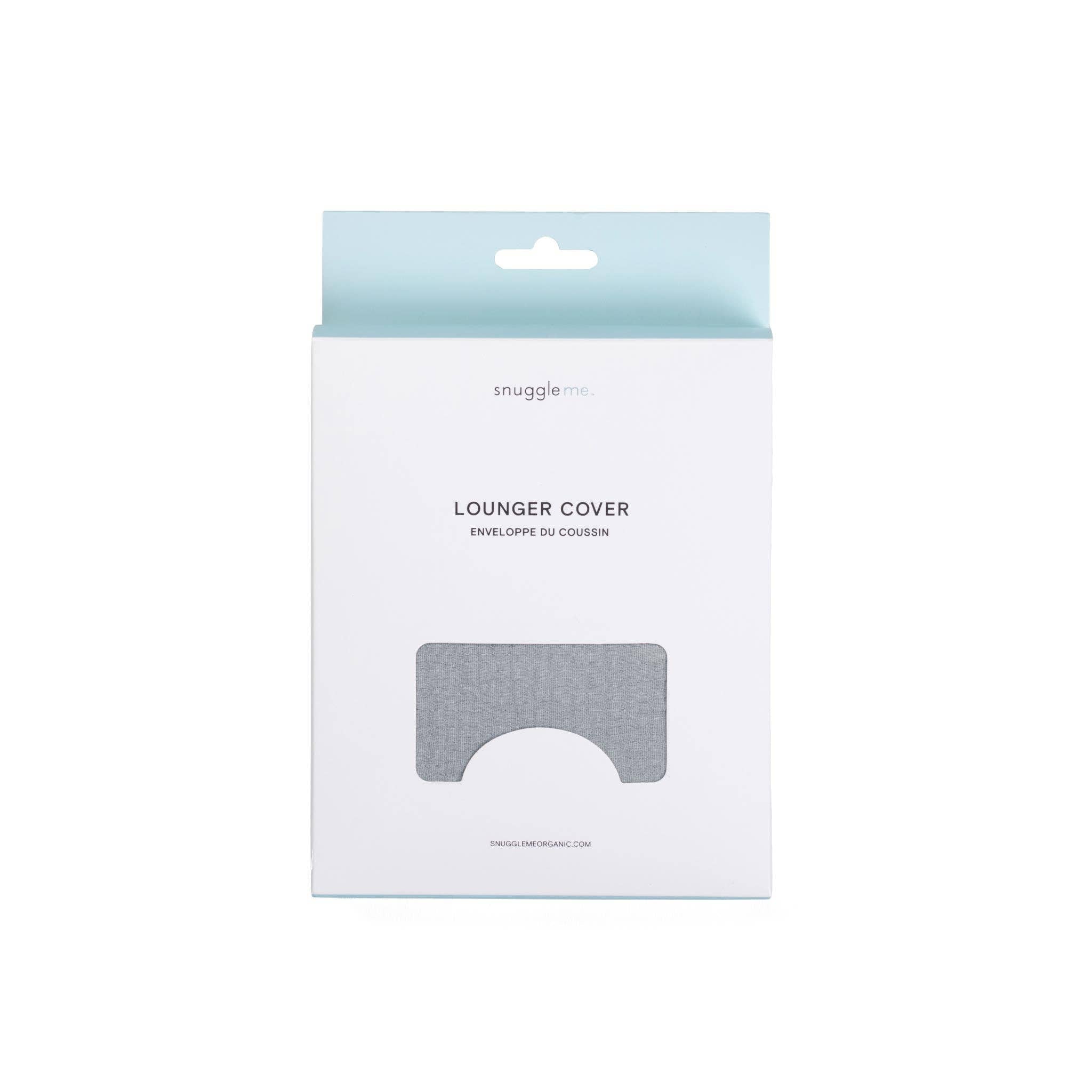 Housse en mousseline pour coussin Snuggle Me Lounger Curve - Pierre - Institut MAIA