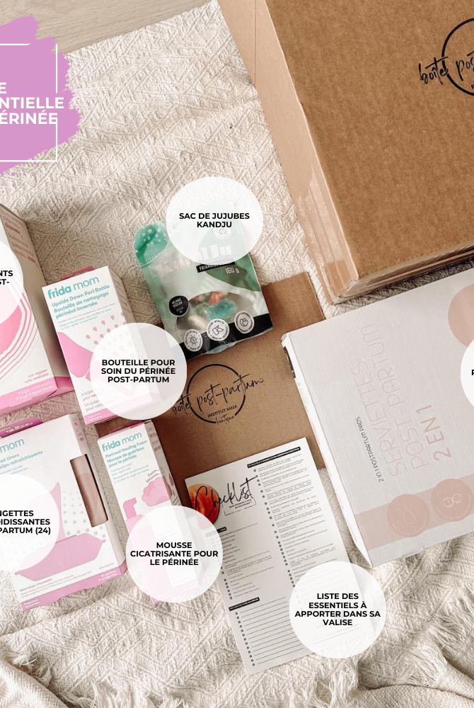 BOÎTES POST-PARTUM 2025 - Institut MAIA