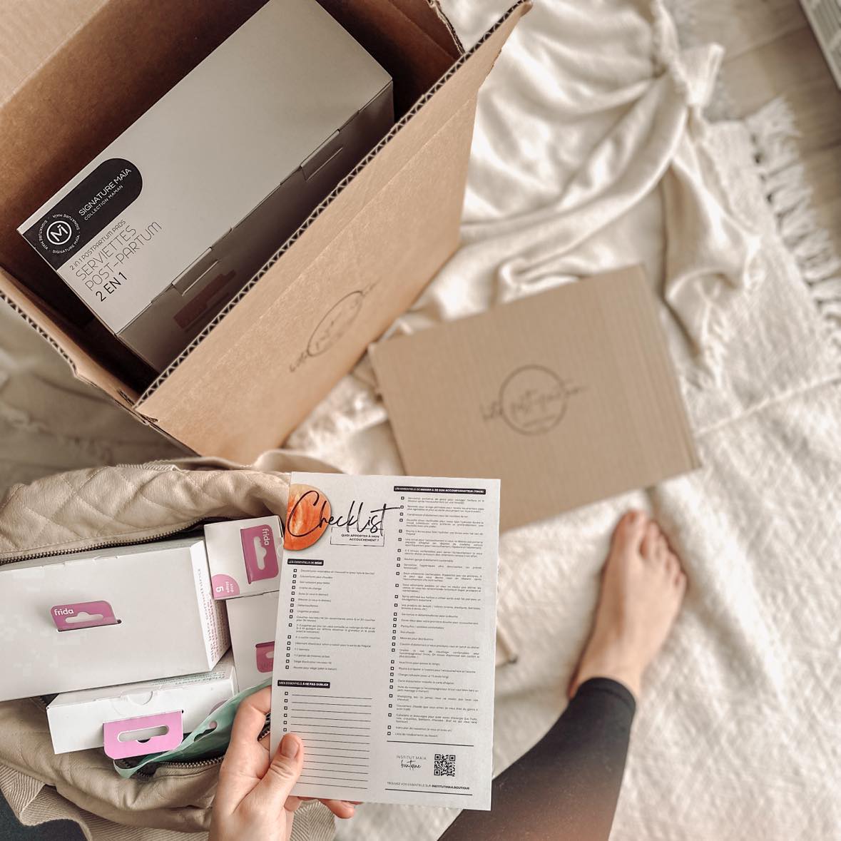 BOÎTES POST-PARTUM 2025 - Institut MAIA