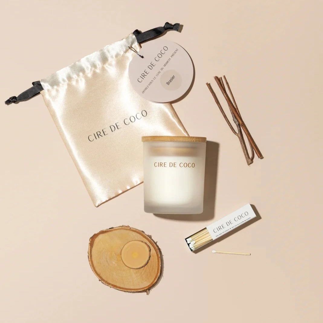 Bougie annonce parrain - Brasier - Institut MAIA