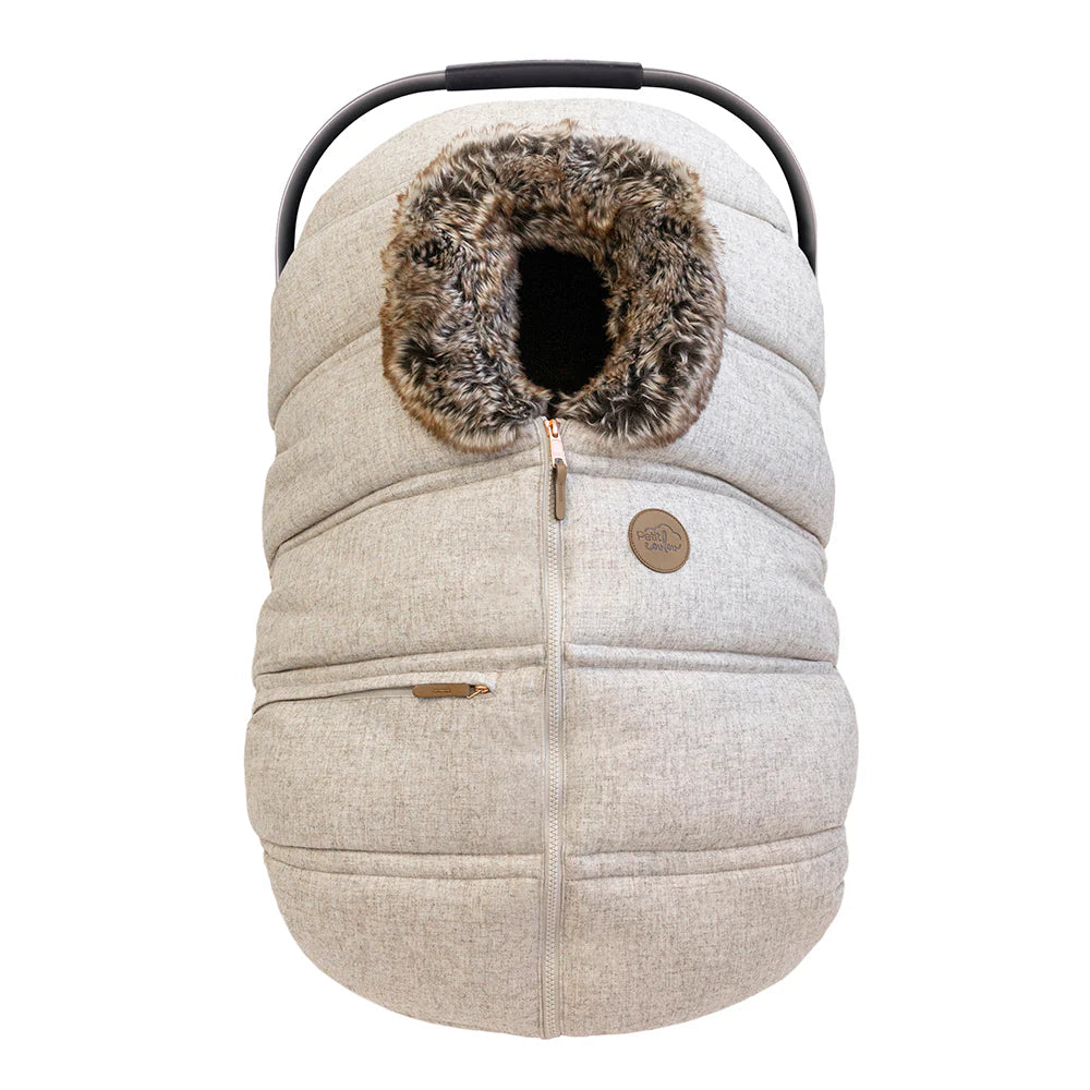 Housse hiver pour siège d'auto - Collection laine (-30°C à 5°C) - SELENITE - Institut MAIA