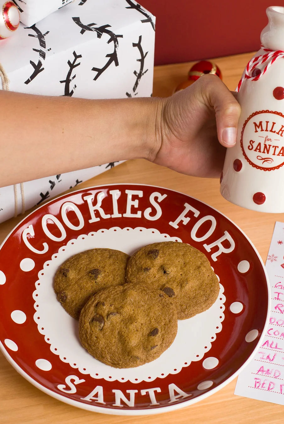ASSIETTE À BISCUITS POUR LE PÈRE NOËL - Institut MAIA