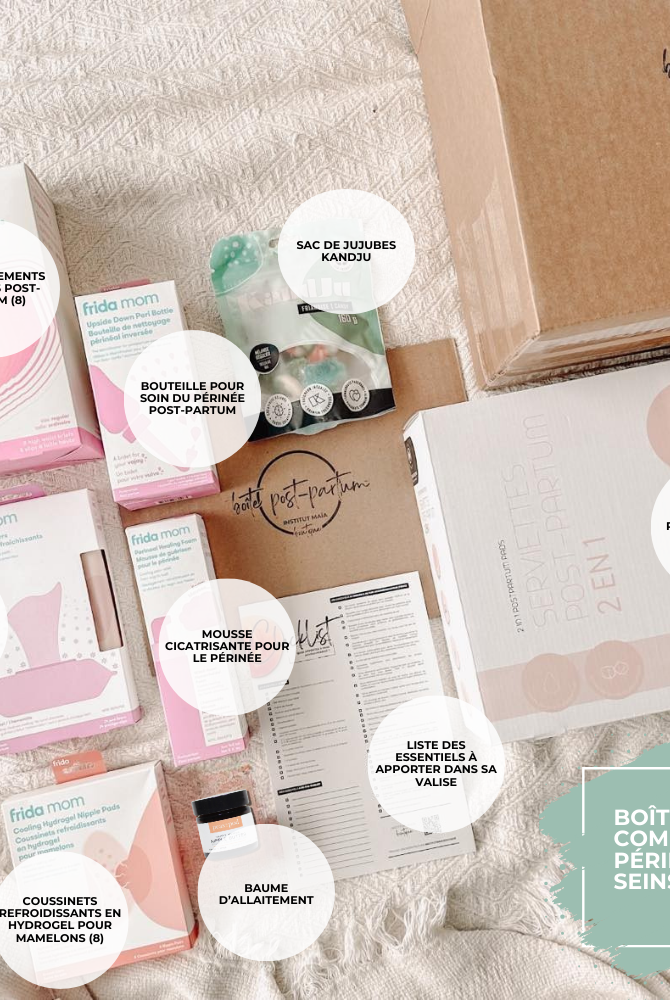 BOÎTES POST-PARTUM 2025 - Institut MAIA