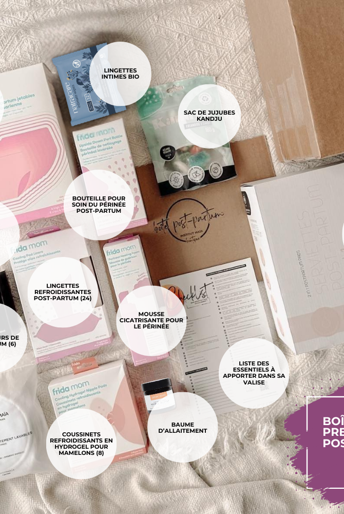 BOÎTES POST-PARTUM 2025 - Institut MAIA