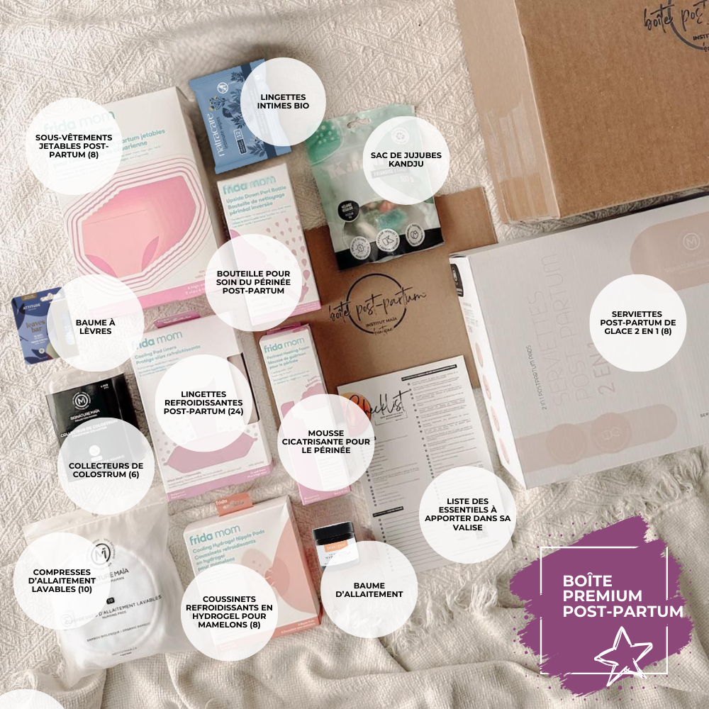 BOÎTES POST-PARTUM 2025 - Institut MAIA