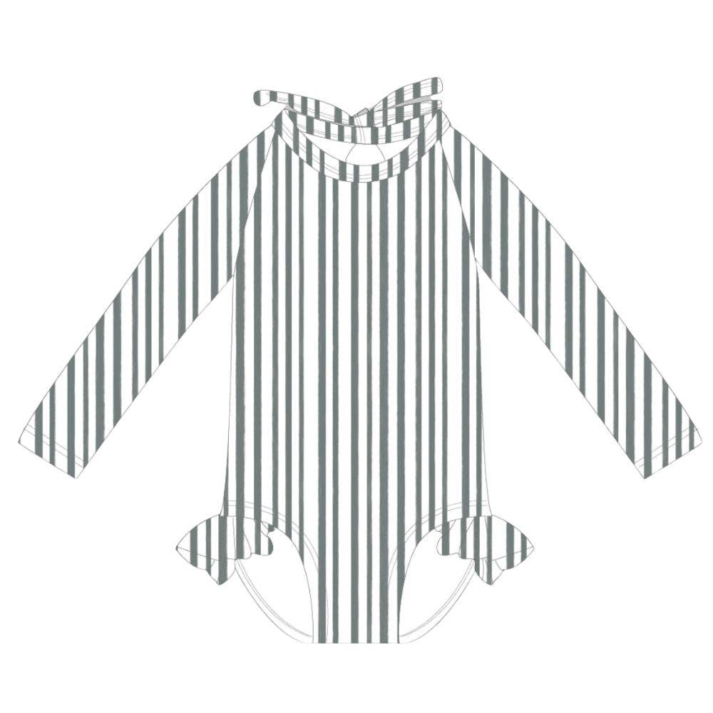 MAILLOT RUFFLE RASHGUARD - Institut MAIA