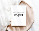 CARTE- HAPPY FIRST BIRTHDAY AS MY DADDY - Institut MAIA