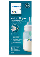 BIBERON ANTI-COLIQUE AVEC VALVE AIRFREE - Institut MAIA