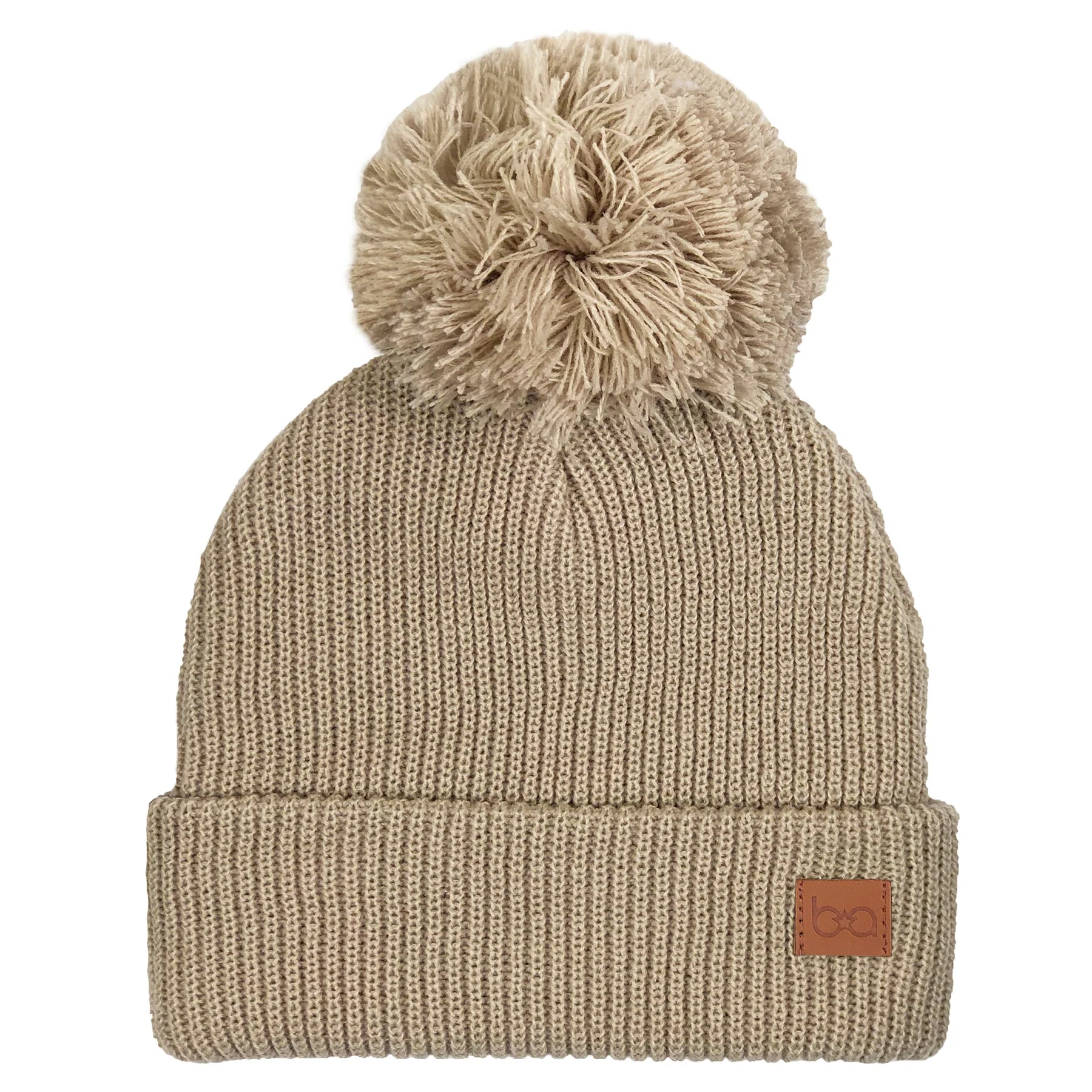 TUQUE EN TRICOT - À POMPON - Institut MAIA