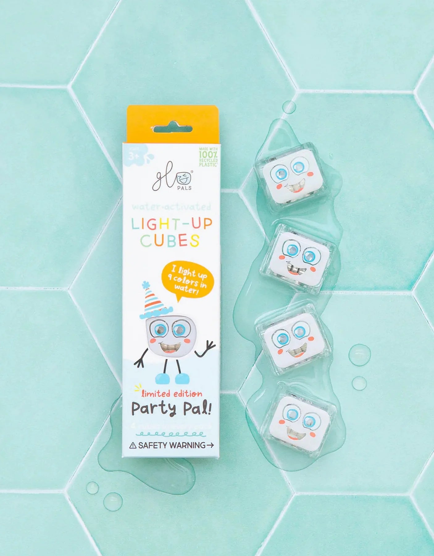 CUBE LUMINEUX BLANC - FÊTE - Glo Pals - Institut MAIA