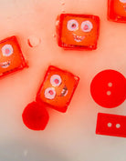 CUBE LUMINEUX ROUGE - SAMMY - Glo Pals - Institut MAIA