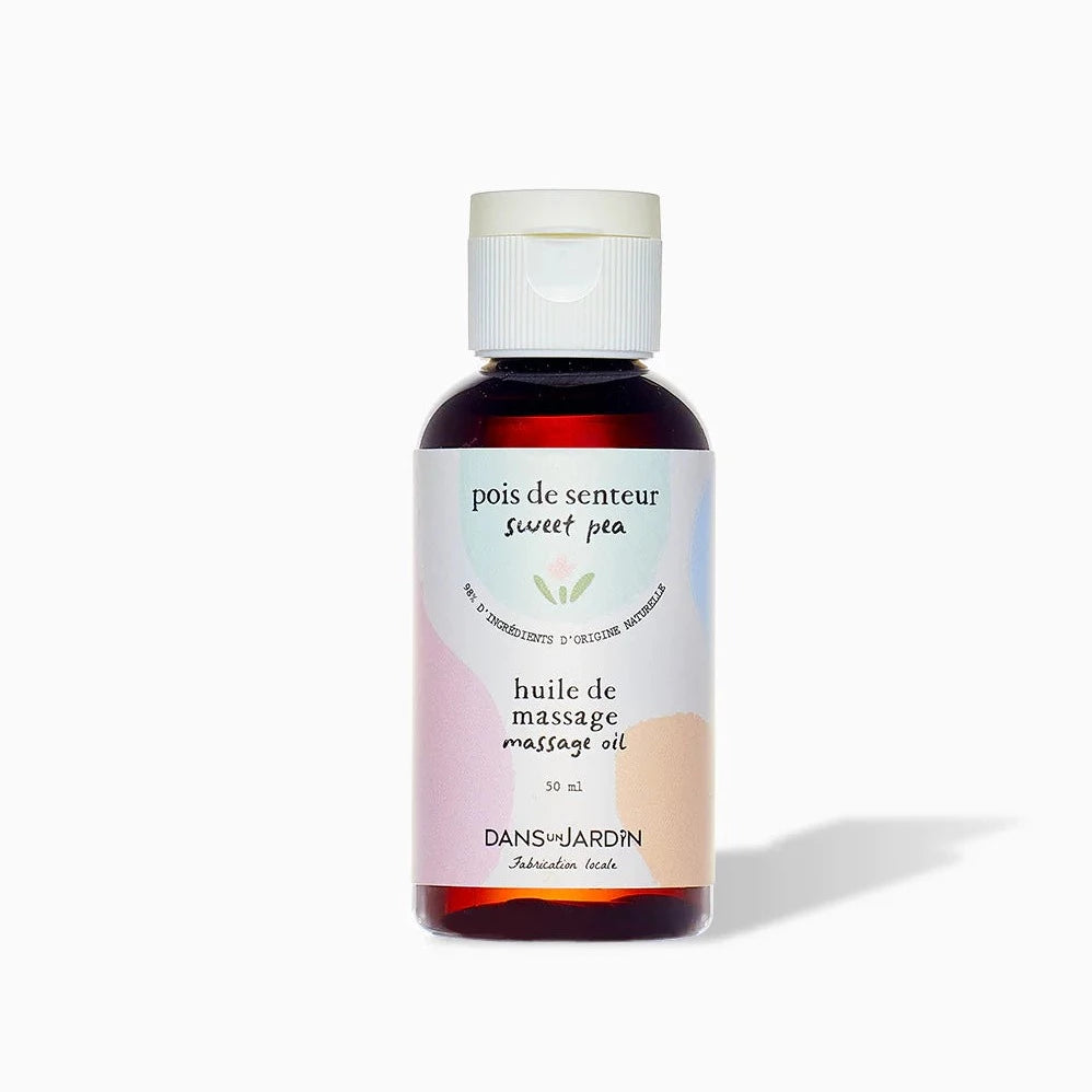 HUILE DE MASSAGE – POIS DE SENTEUR - Institut MAIA