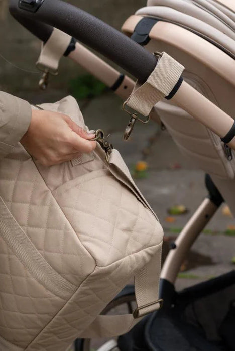 SAC À COUCHES MATELASSÉ EN COTON BIOLOGIQUE - Institut MAIA