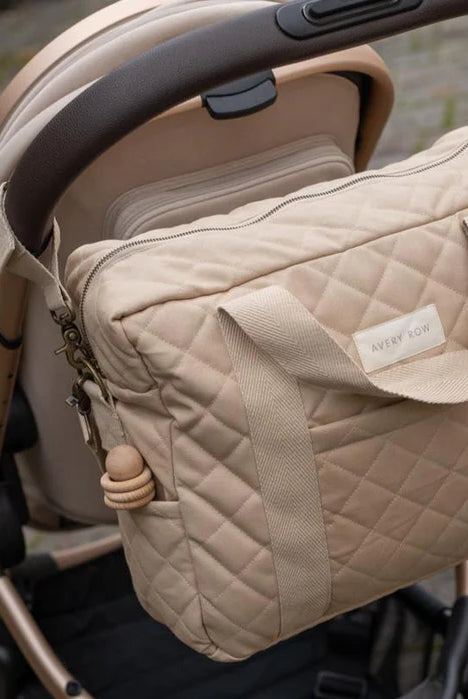 SAC À COUCHES MATELASSÉ EN COTON BIOLOGIQUE - Institut MAIA