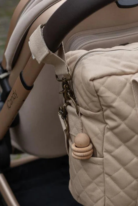 SAC À COUCHES MATELASSÉ EN COTON BIOLOGIQUE - Institut MAIA