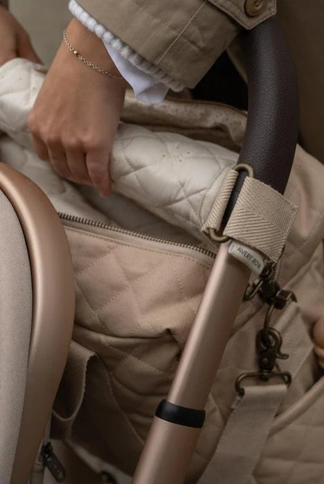 SAC À COUCHES MATELASSÉ EN COTON BIOLOGIQUE - Institut MAIA