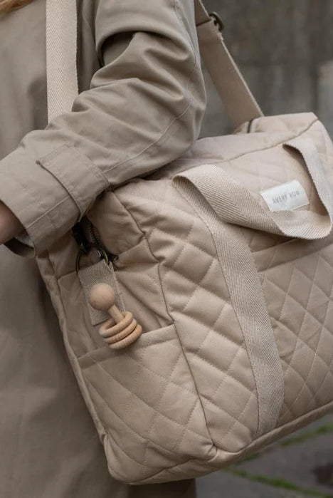 SAC À COUCHES MATELASSÉ EN COTON BIOLOGIQUE - Institut MAIA