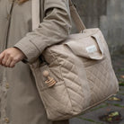 SAC À COUCHES MATELASSÉ EN COTON BIOLOGIQUE - Institut MAIA