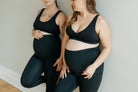 LEGGING DE MATERNITÉ ATHENA - NOIR - Institut MAIA