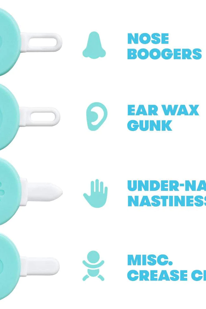 3-EN-1 CURE-OREILLES,ONGLES & NEZ POUR NOUVEAU-NÉ - Institut MAIA