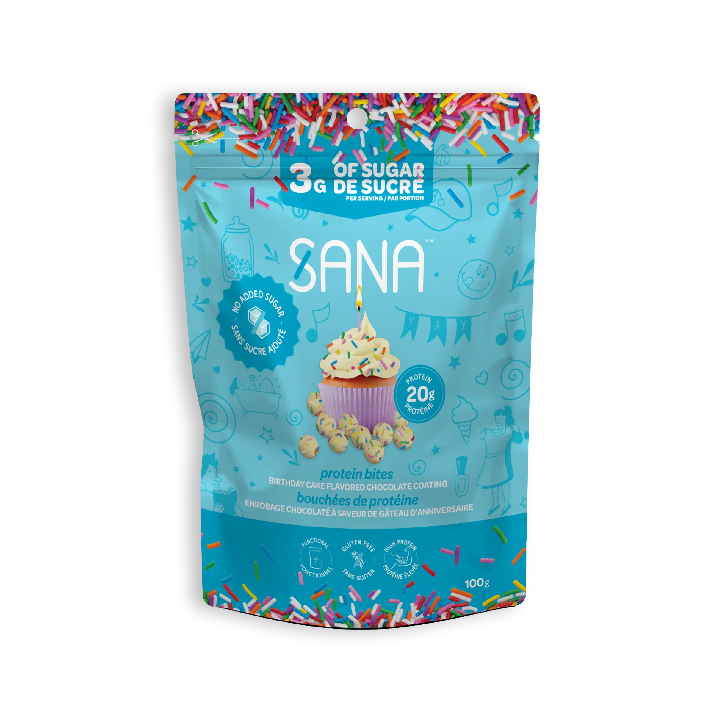 BOUCHÉES DE PROTÉINE CHOCOLATÉES GÂTEAU DE FÊTE - Institut MAIA