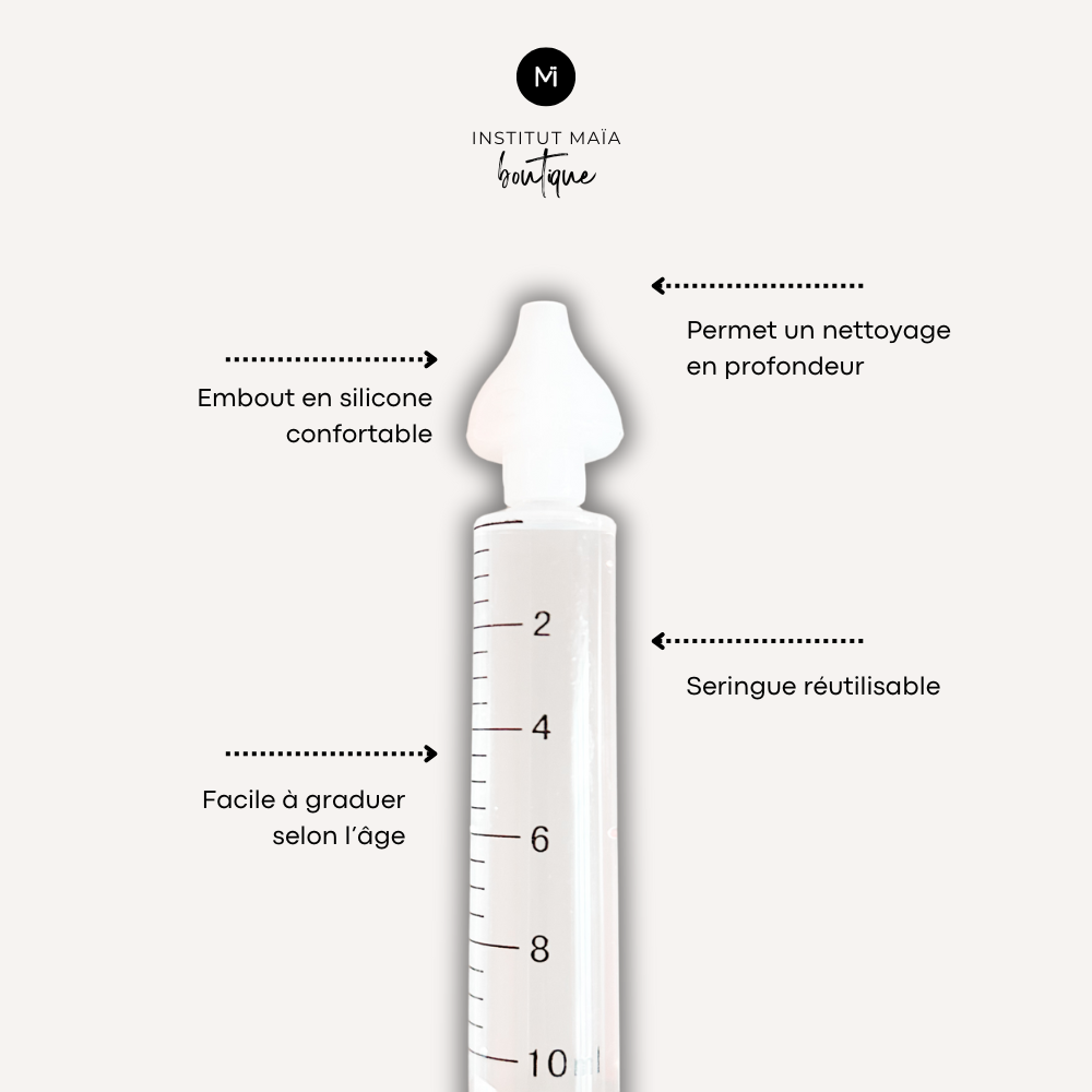 IRRIGATEUR NASAL MAÏA - 1O ML - Institut MAIA