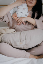 COUSSIN D’ALLAITEMENT EN LIN AVEC HOUSSE AMOVIBLE - Institut MAIA