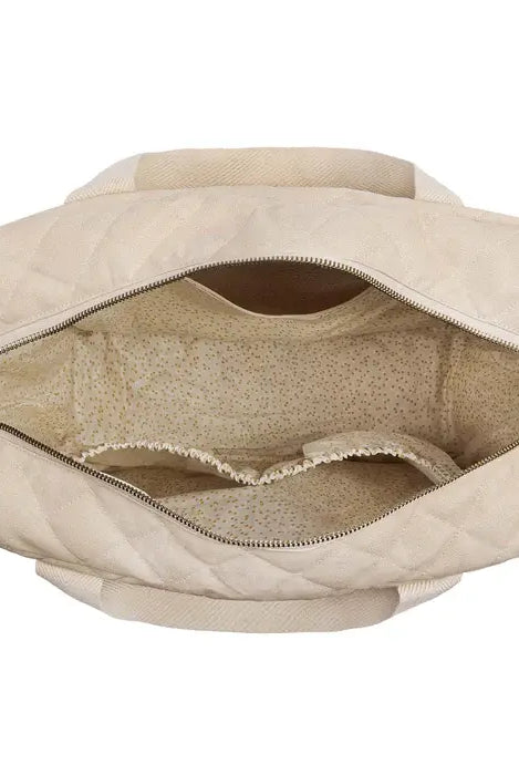 SAC À COUCHES MATELASSÉ EN COTON BIOLOGIQUE - Institut MAIA