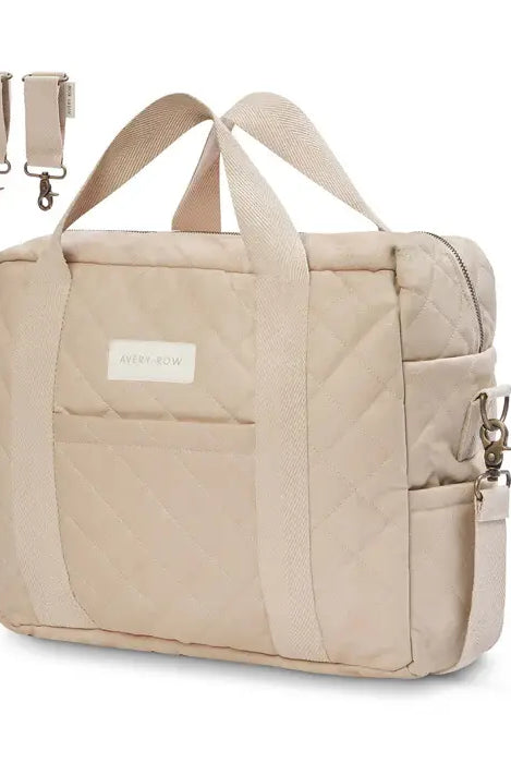 SAC À COUCHES MATELASSÉ EN COTON BIOLOGIQUE - Institut MAIA