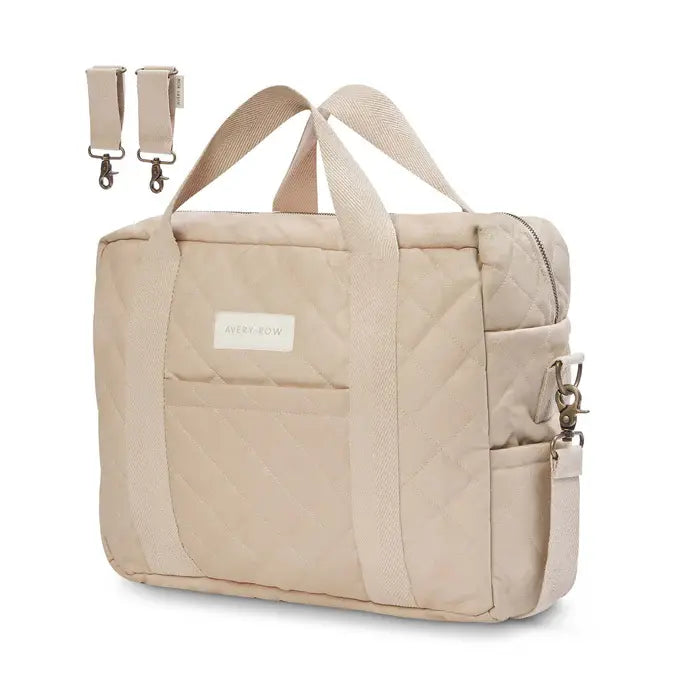 SAC À COUCHES MATELASSÉ EN COTON BIOLOGIQUE - Institut MAIA