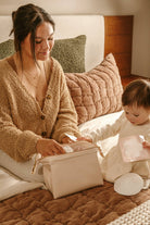 SAC MAMA DE TRANSPORT EN CUIR SOUPLE - Institut MAIA