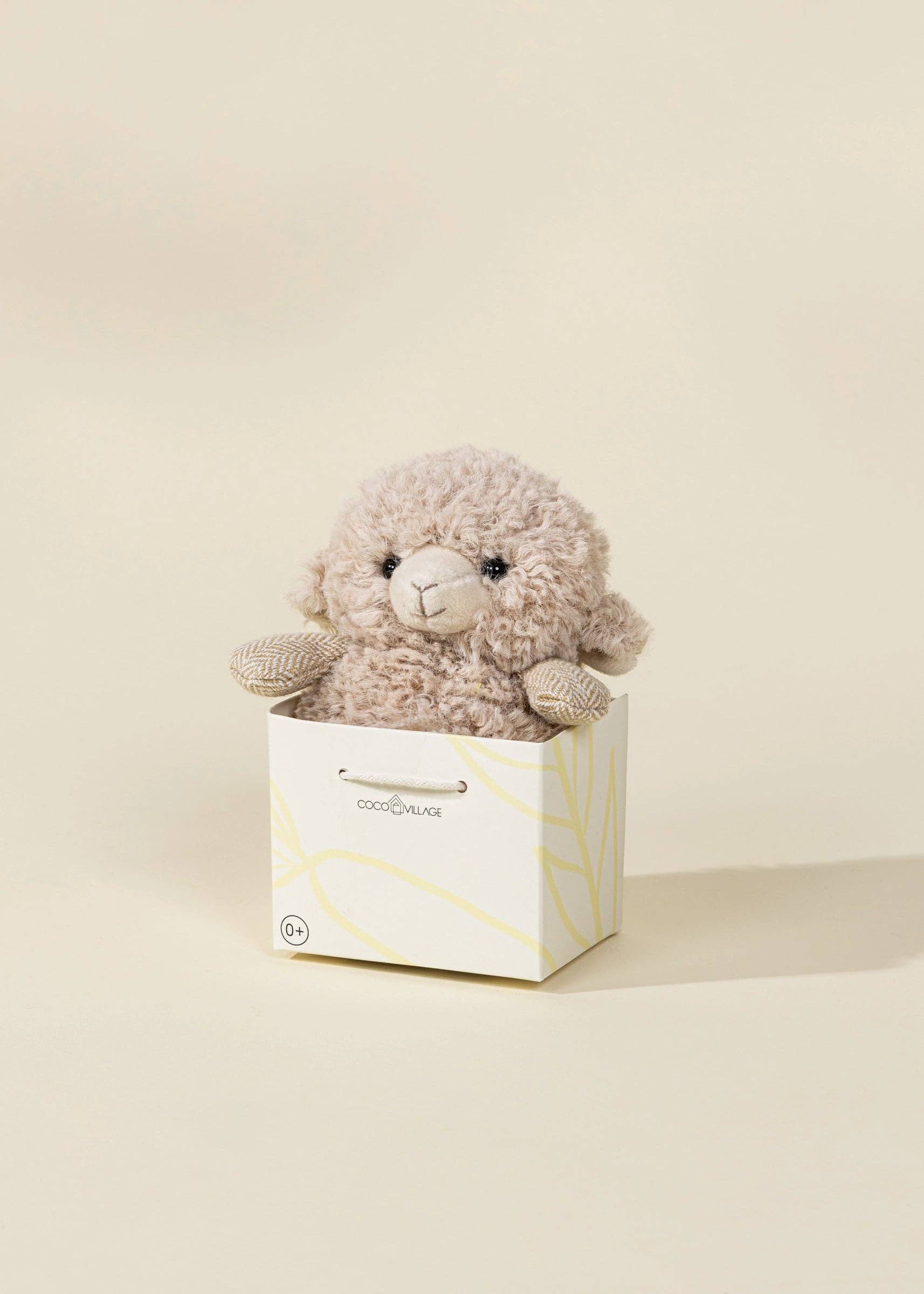 MINI PELUCHE CADEAU - MOUTON BEIGE - Institut MAIA