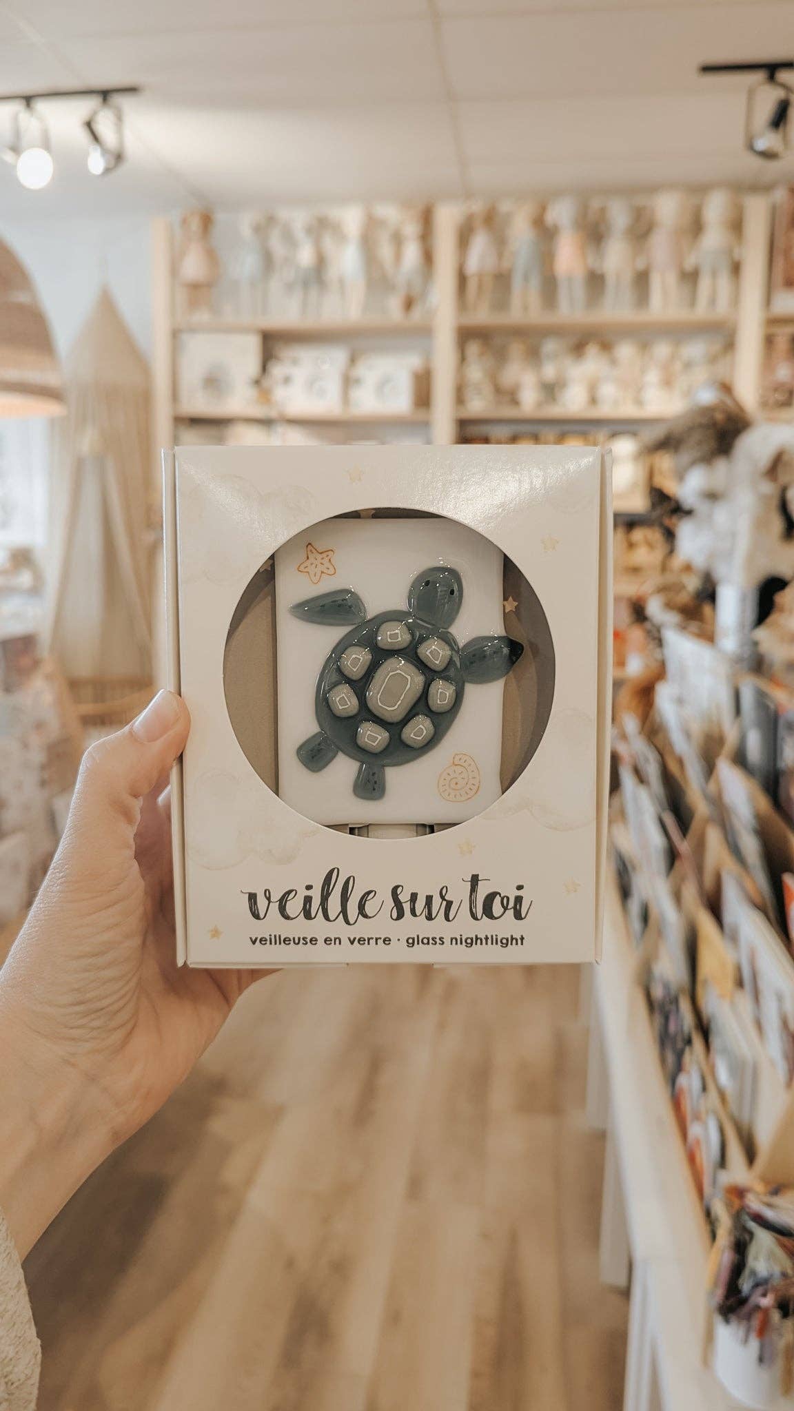 Veilleuse - Tortue de mer - Veille sur toi - Institut MAIA