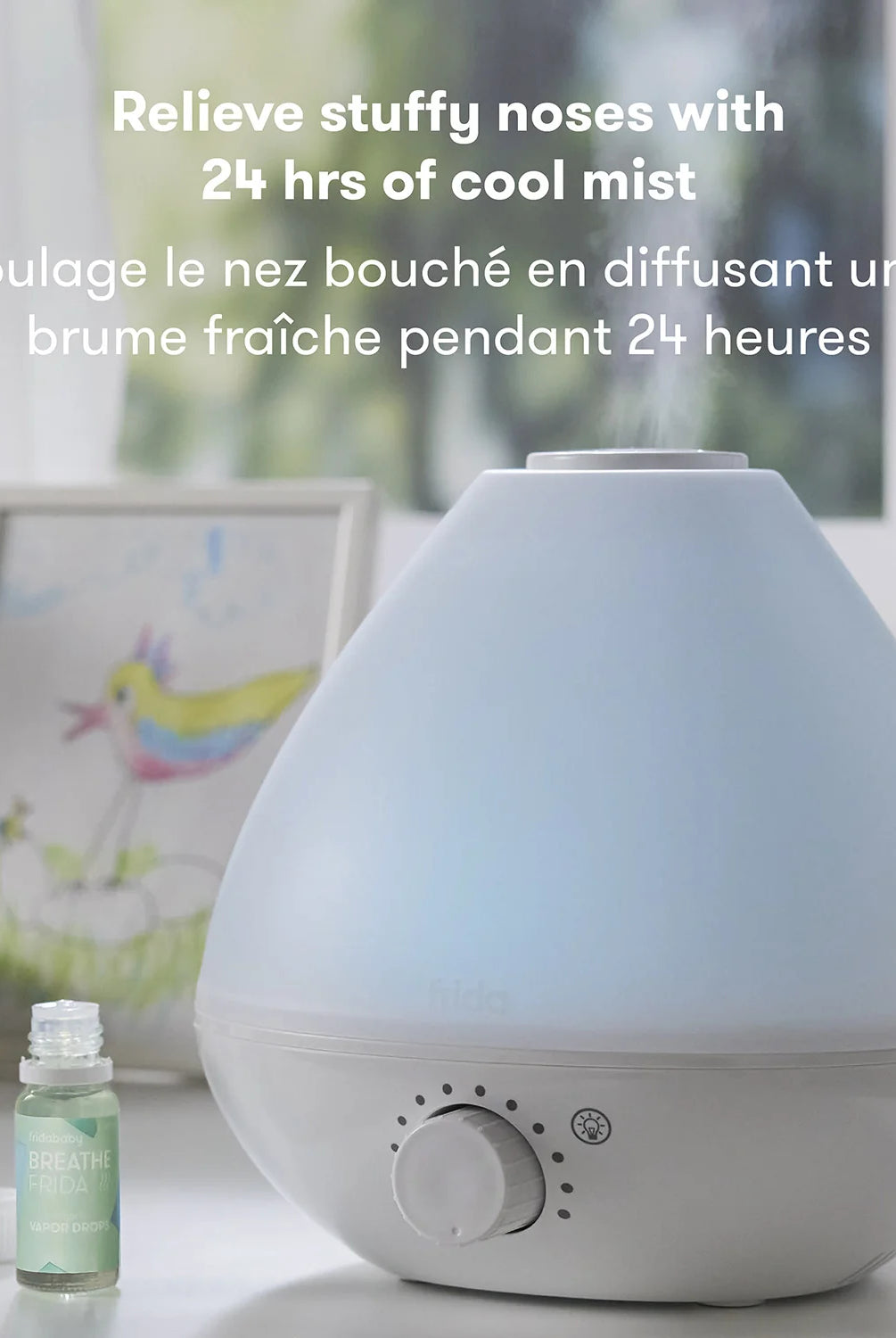 HUMIDIFICATEUR DIFFUSEUR VEILLEUSE 3 EN 1 - Institut MAIA