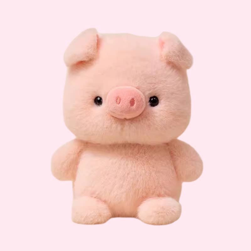 Peluche Cochon Rose 6,5" - Institut MAIA