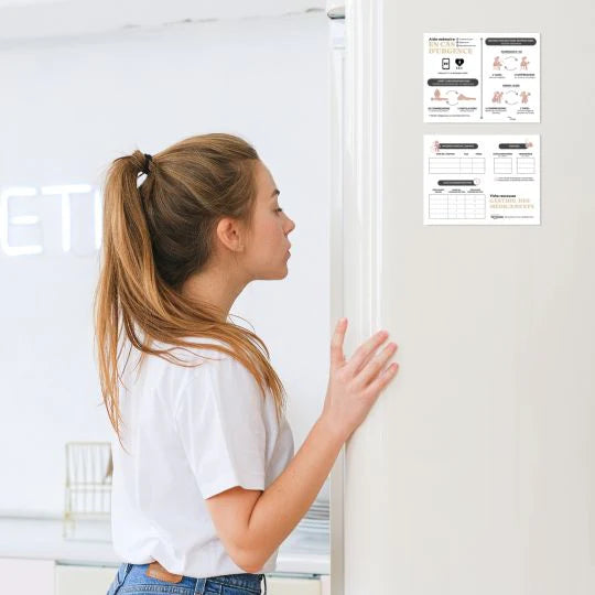 FICHE AIDE-MÉMOIRE DE SECOURISME MAGNÉTIQUE - Institut MAIA