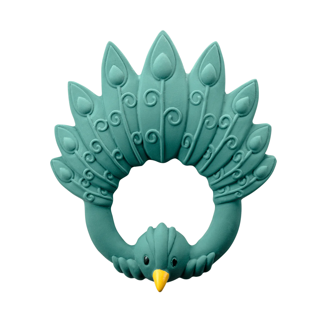 ANNEAU DE DENTITION VERT PAON - Institut MAIA