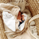 SERVIETTE DE BAIN EN MOUSSELINE MAÏA - ARDOISE - Institut MAIA