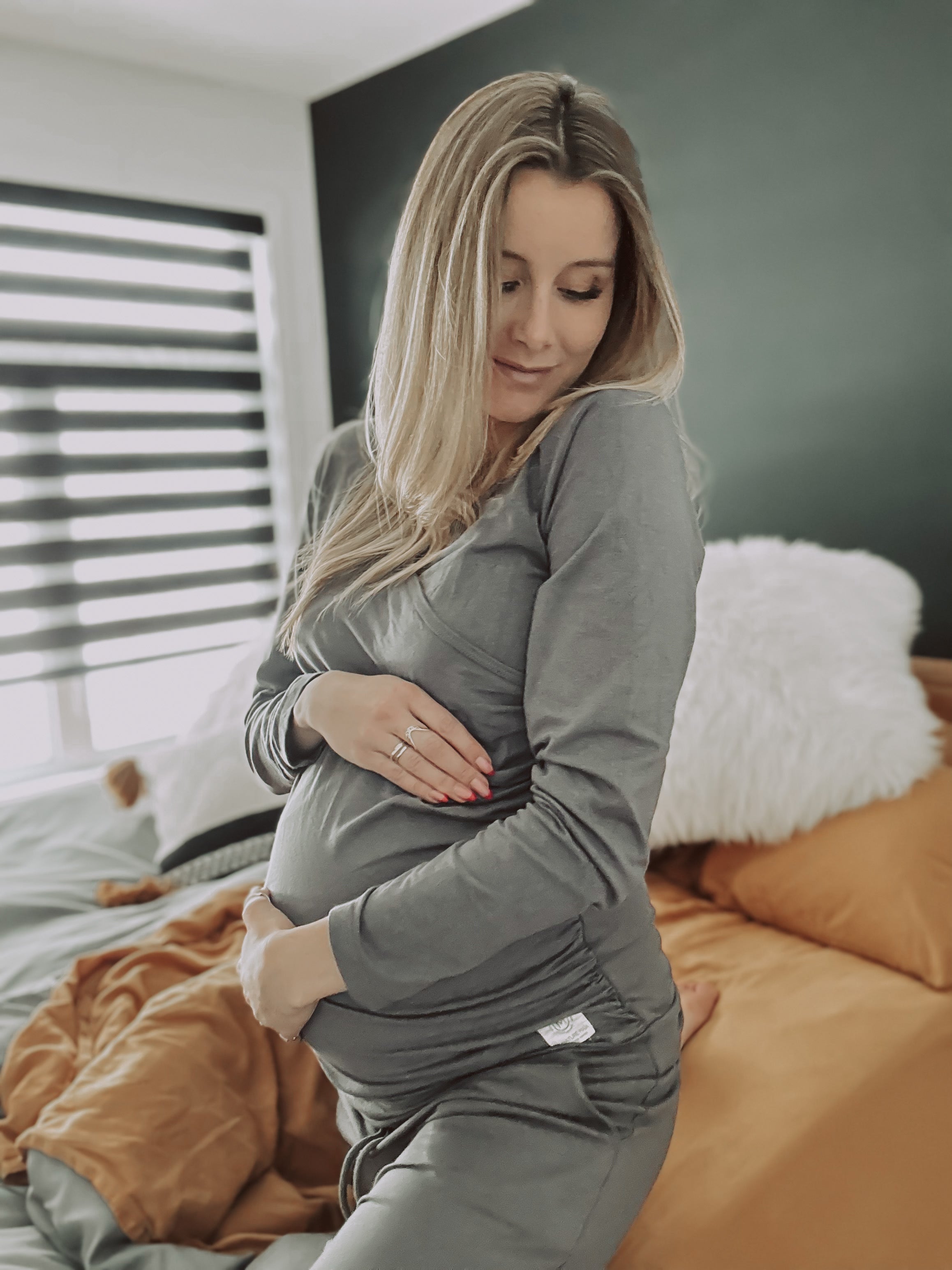 ENSEMBLE PYJAMA GAÏA - CHARCOAL - Institut MAIA