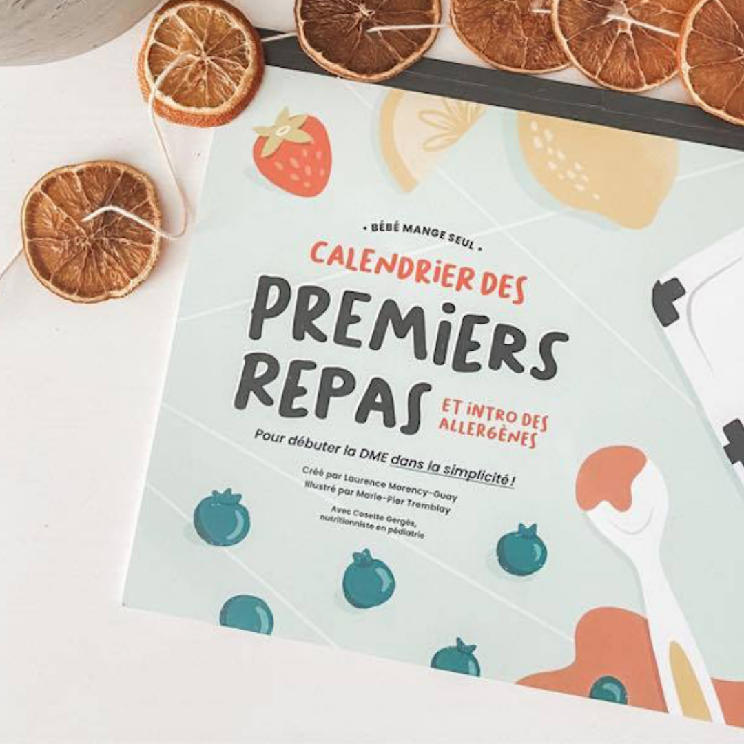 CALENDRIER DES PREMIERS REPAS DE DME ET D’INTRODUCTION DES ALLERGÈNES - Institut MAIA