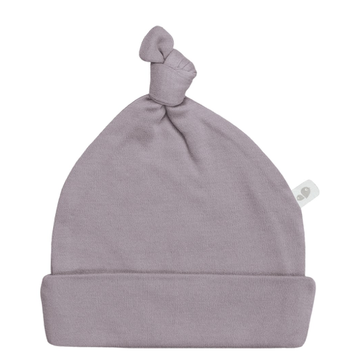 BONNET BAMBOU PRUNE 1-3 MOIS - Institut MAIA