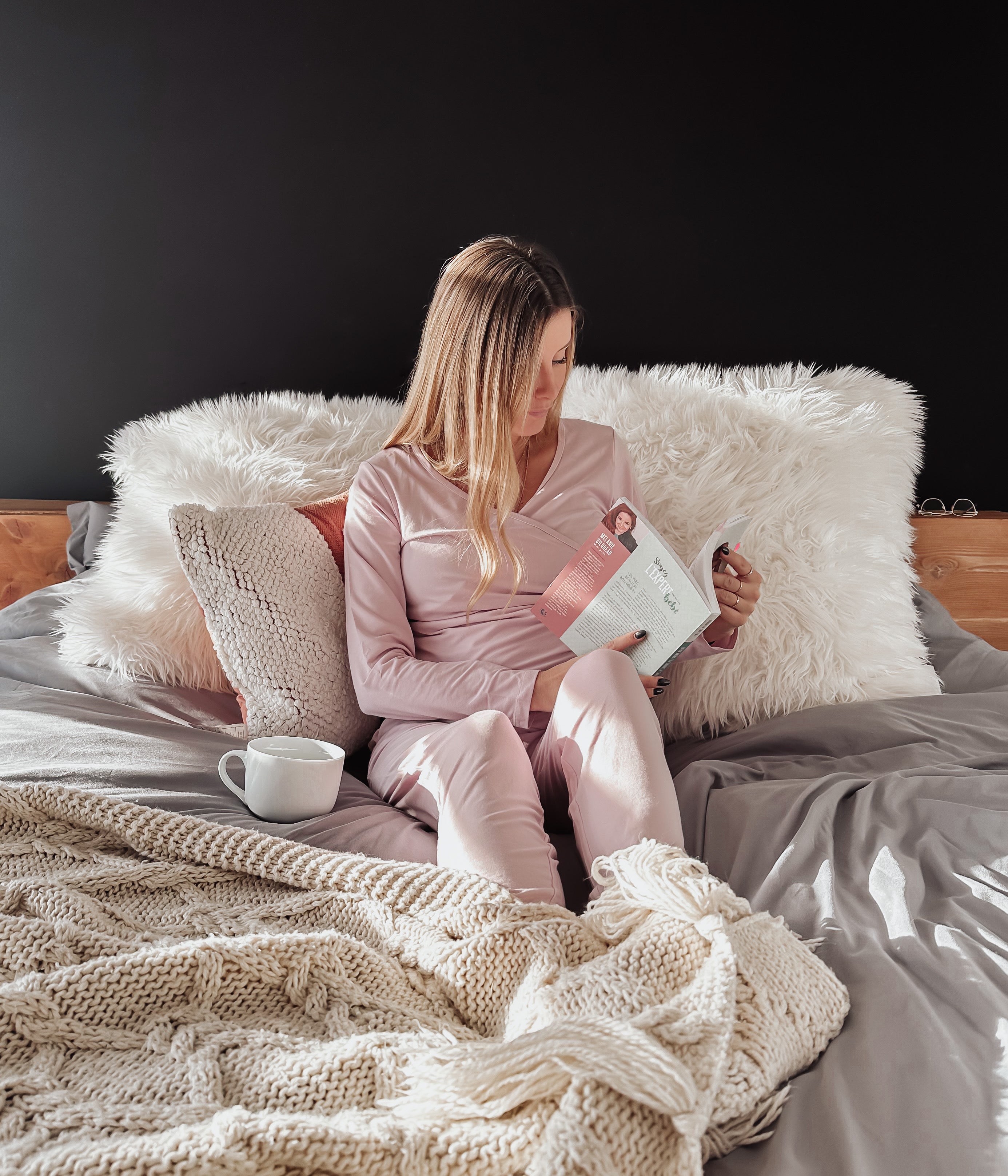ENSEMBLE PYJAMA GAÏA - LILAS - Institut MAIA