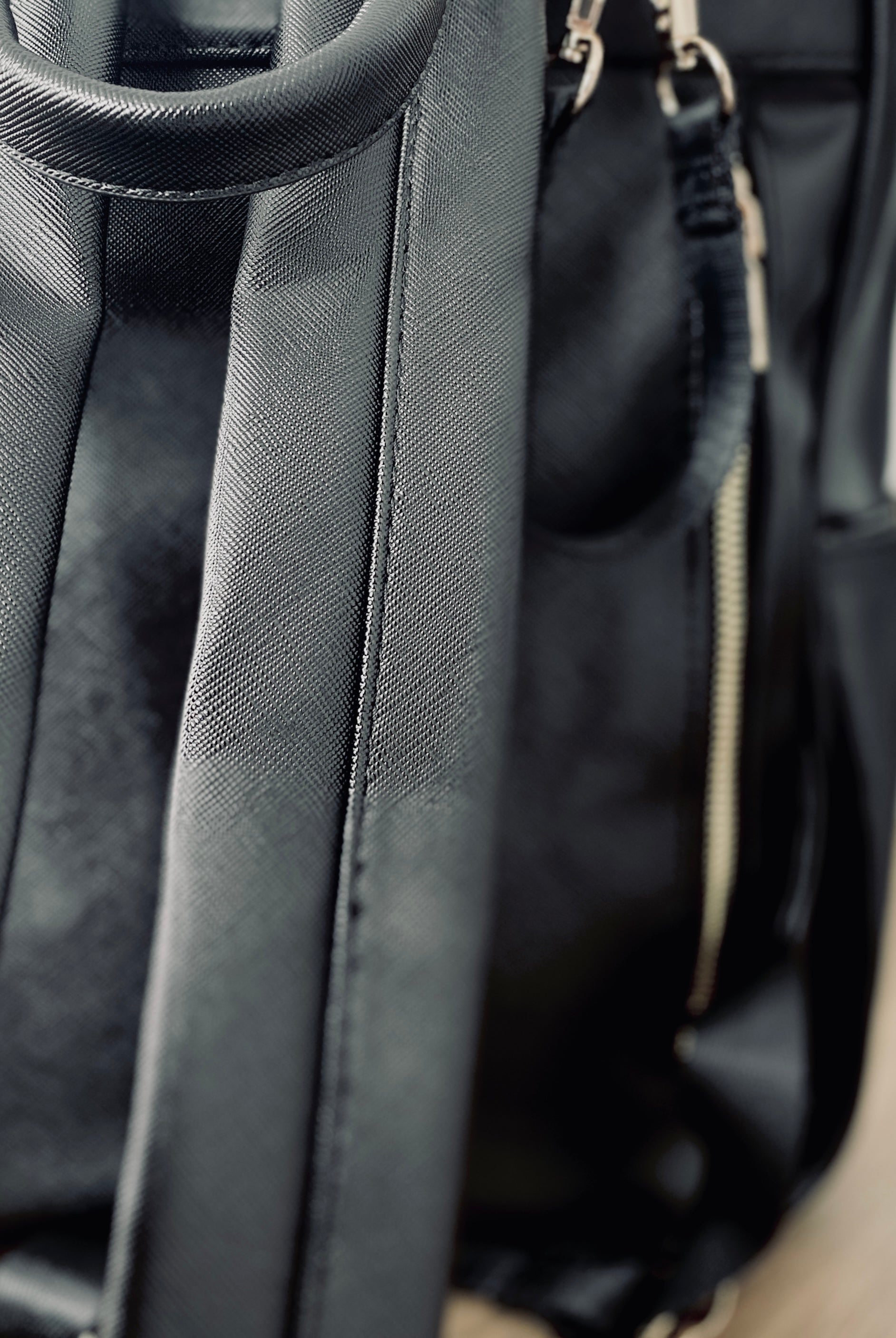 SAC À COUCHES MAÏA VEGAN - NOIR - Institut MAIA