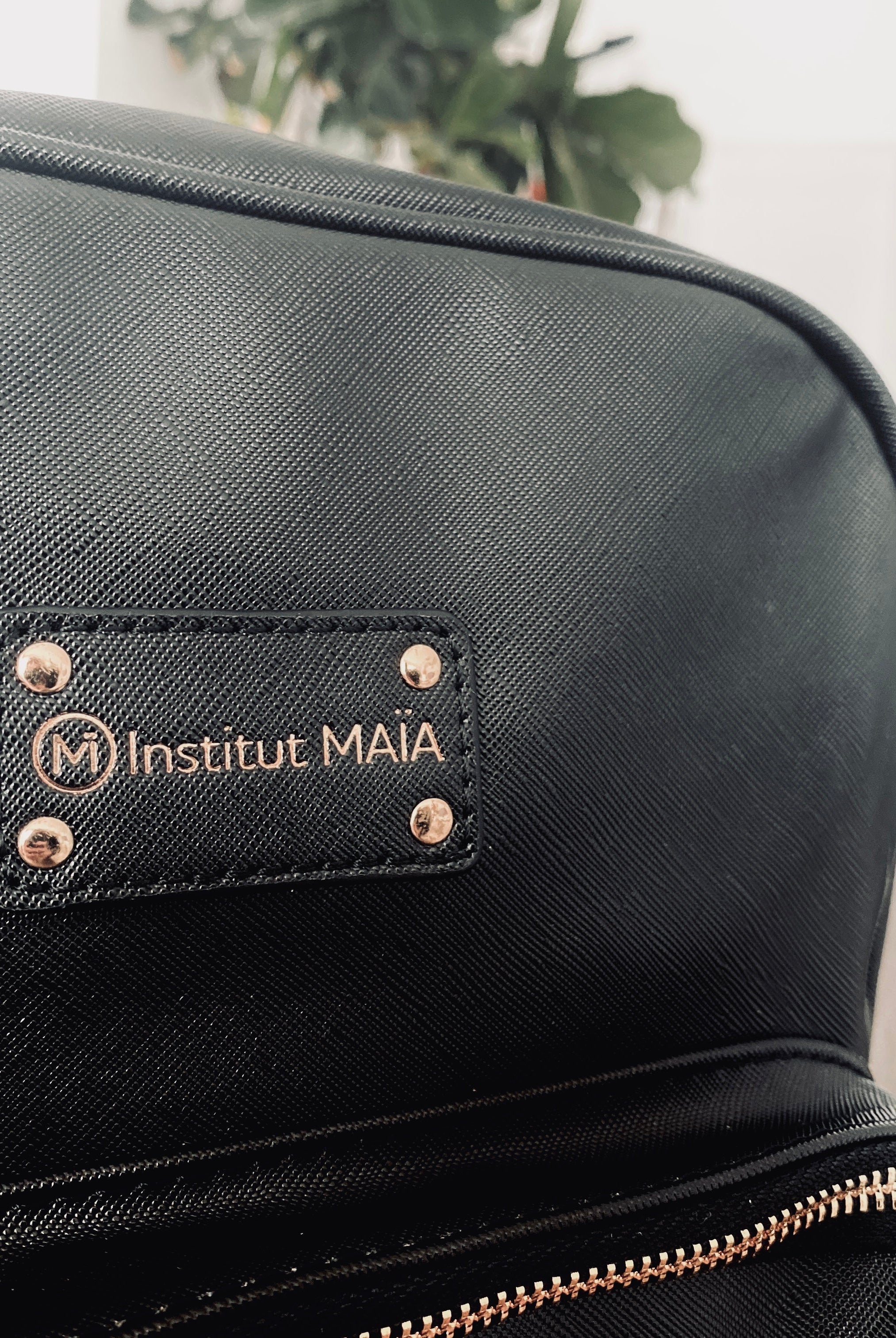 SAC À COUCHES MAÏA VEGAN - NOIR - Institut MAIA