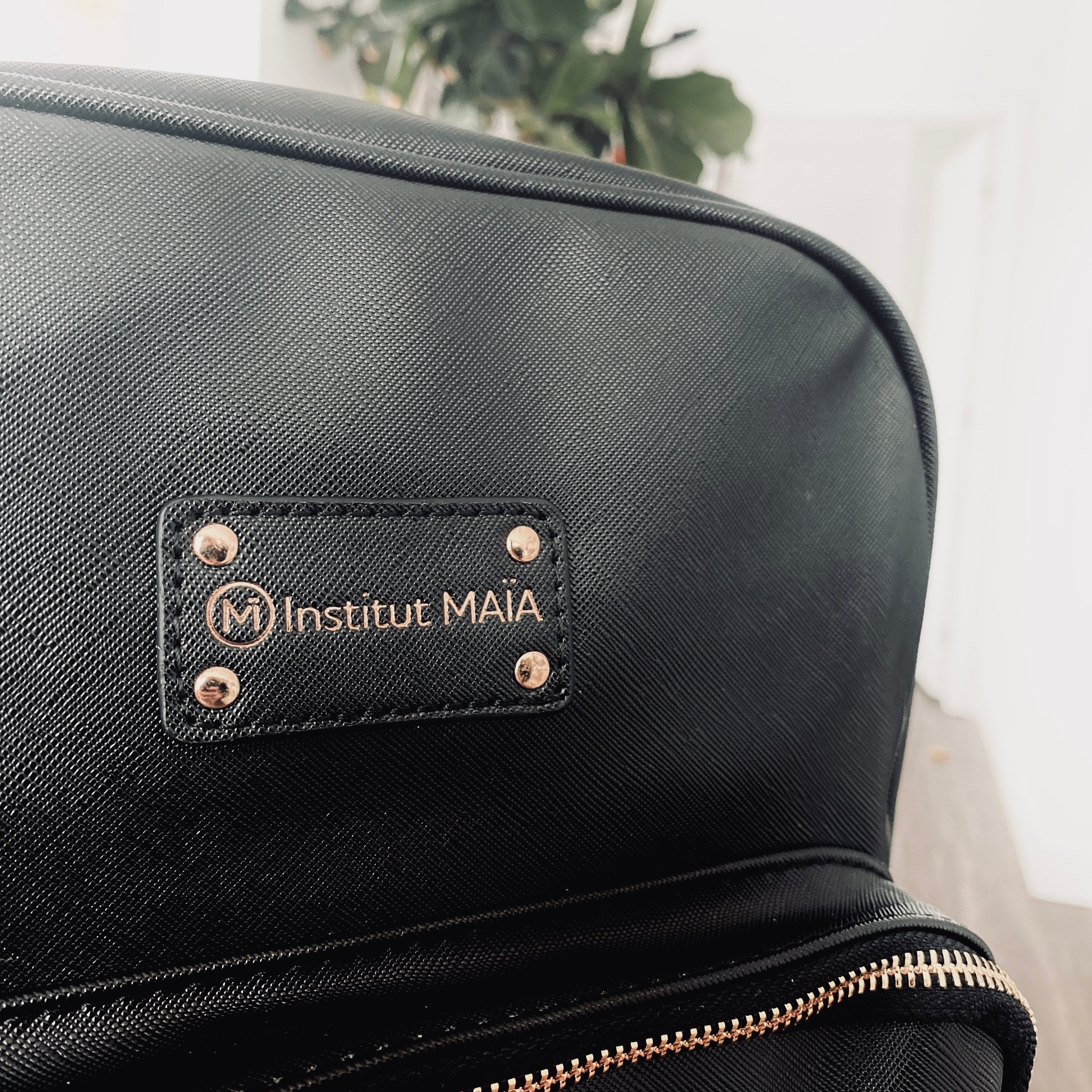 SAC À COUCHES MAÏA VEGAN - NOIR - Institut MAIA