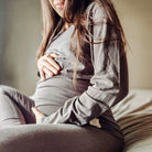 ENSEMBLE PYJAMA FLORA - CHARCOAL - Institut MAIA
