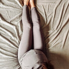 ENSEMBLE PYJAMA FLORA - CHARCOAL - Institut MAIA