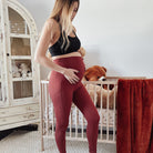 LEGGING ATHENA - TERRA COTTA - Institut MAIA